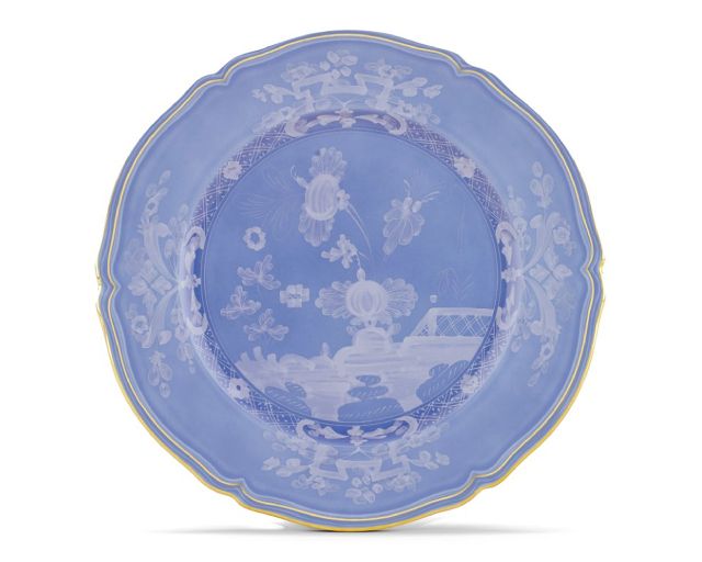 Segnaposto oriente italiano pervinca porcellana