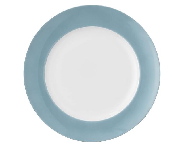 Piatto dessert sunny day soft blue porcellana