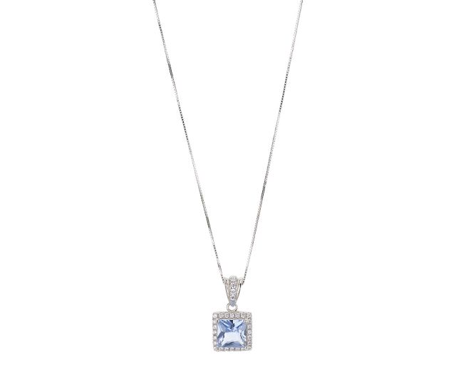 Collana Argento Con Cubic Zirconia E Zirconi Acquamarina Sovrani 190062 814j9505