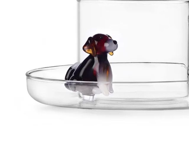 Tea Cup With Saucer Dogs English Foxhound Ichendorf
