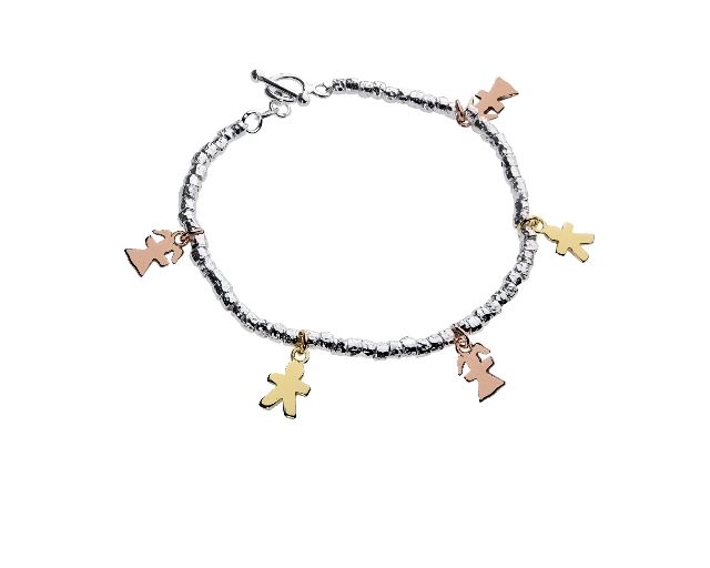 Bracciale bimbi argento