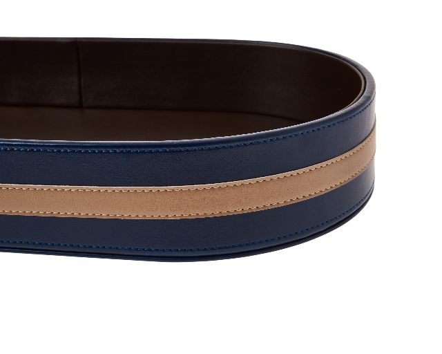 Oval Tray Brown Pozzi Milano 179276 984pm0142brow