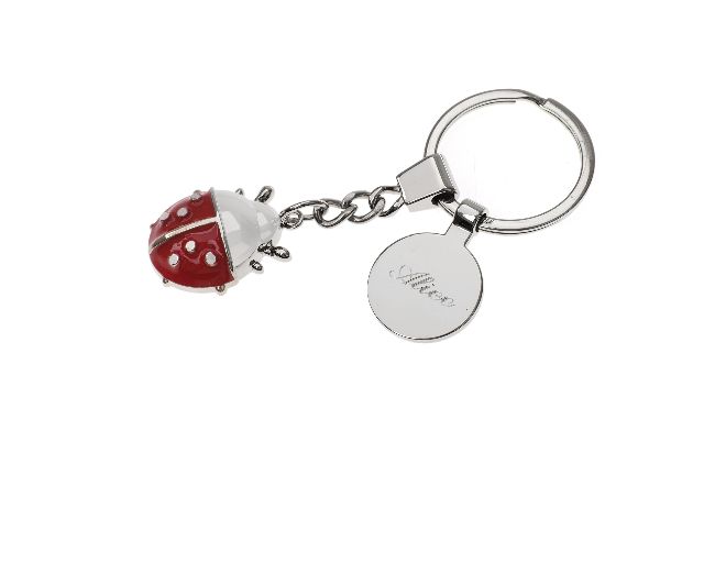 Portachiavi Coccinella Rossa Selezione Zanolli