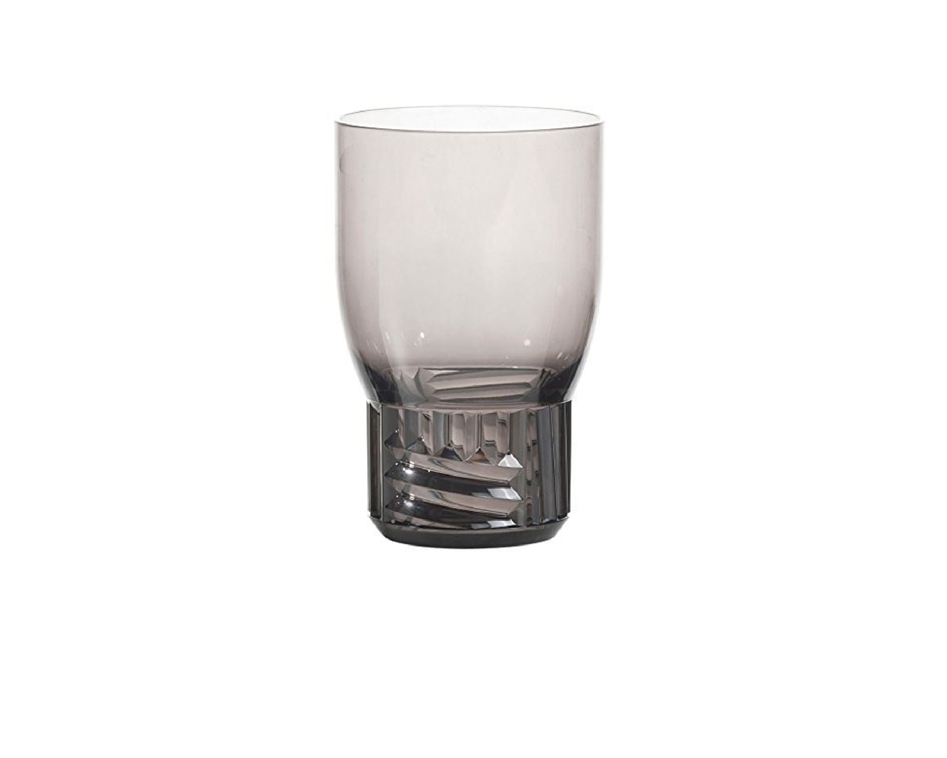 Water Glass Trama Fume Kartell 148438 90601513fu