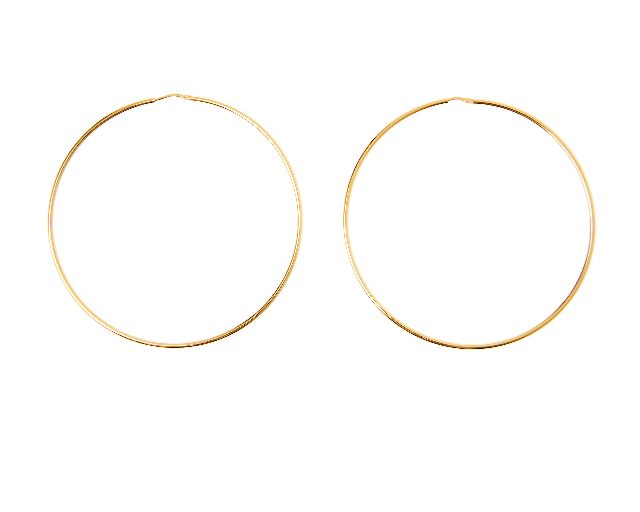 Hoop earrings silver