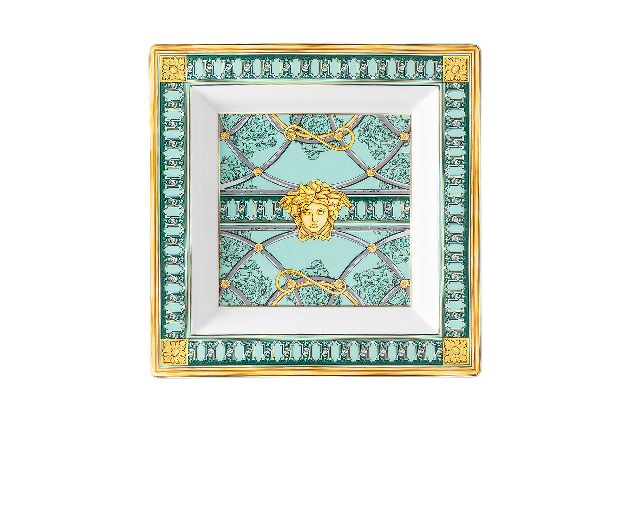 Coppa quadra la scala del palazzo porcellana verde