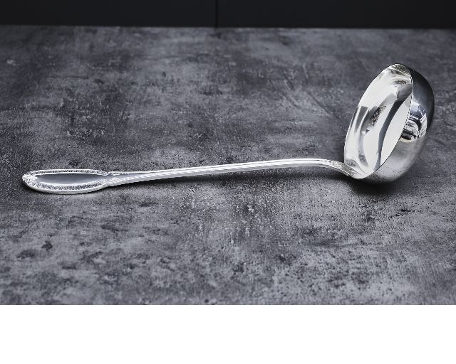 Ladle Silver In Empire Style Zanolli Vintage 180013 Us0006030