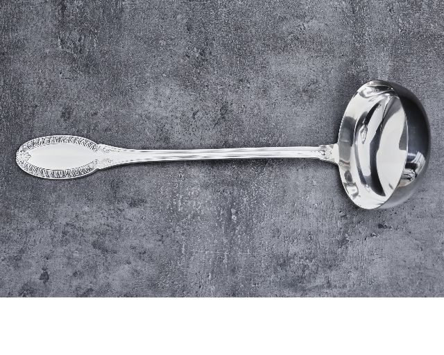 Ladle Silver In Empire Style Zanolli Vintage 180013 Us0006030