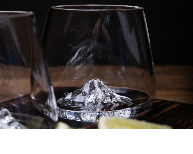 Whisky Glass Set Topographic Grand Canyonmatterhorn 2 Pieces Alaskan Maker 189439 200gm