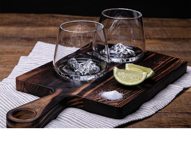 Whisky Glass Set Topographic Grand Canyonmatterhorn 2 Pieces Alaskan Maker 189439 200gm