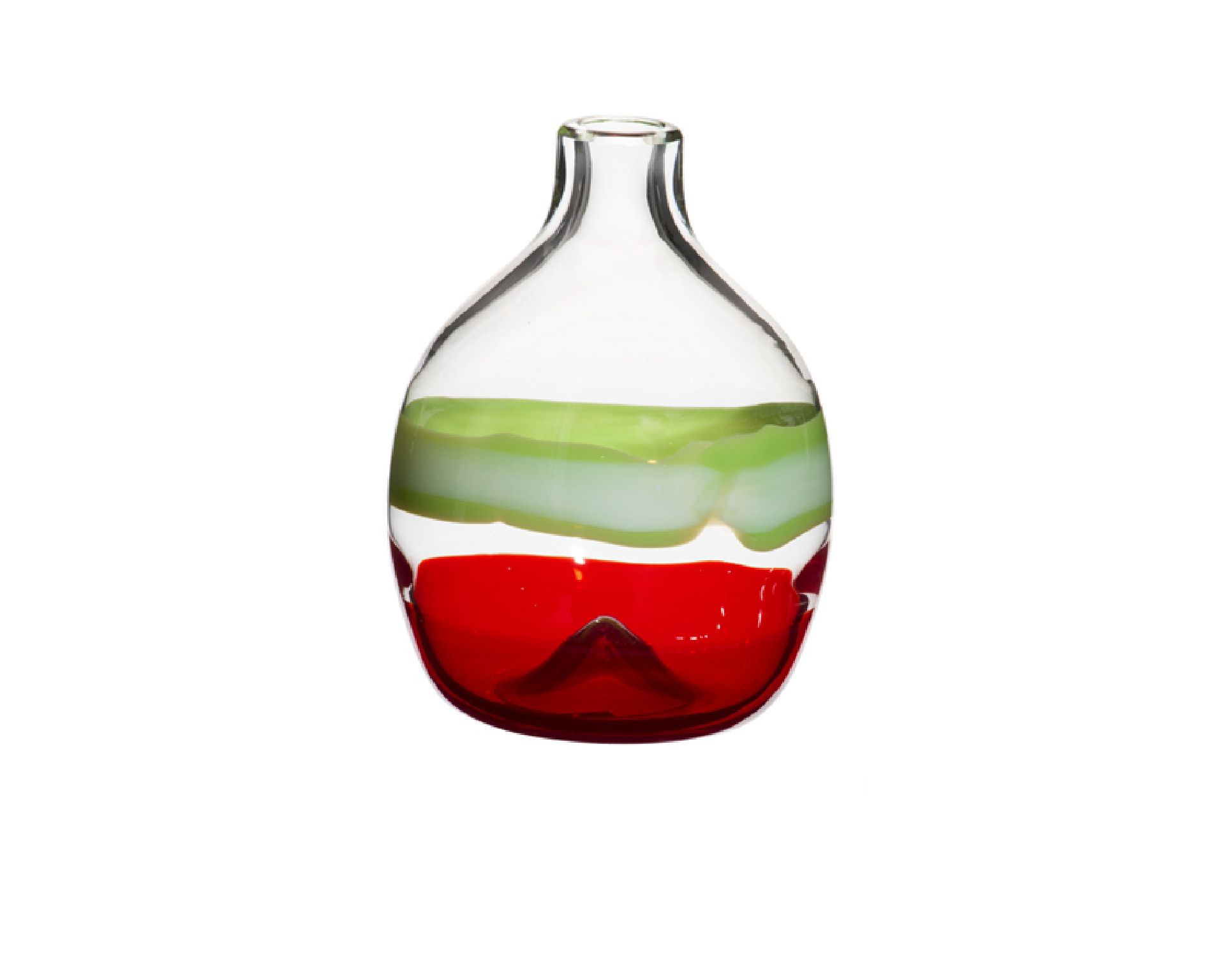 Vase Singleflower Italia Murano Glass Carlo Moretti