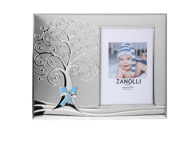 Picture Frame Tree Of Life Pvd Silver Light Blue Selezione Zanolli 166581 445731303xlc