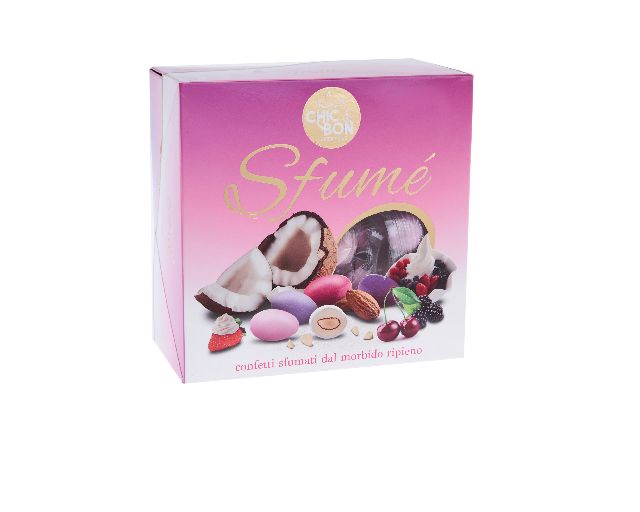 Tenerezze sfumè rosa 500 gr