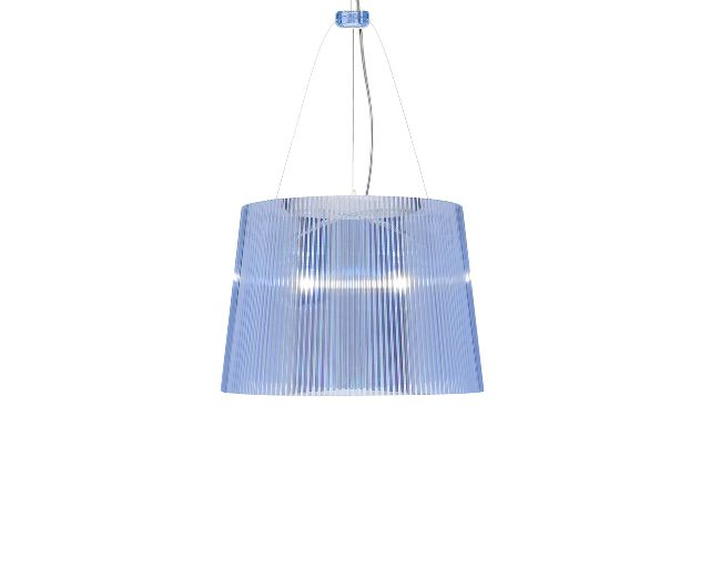 Lampada sospensione gè azzurra