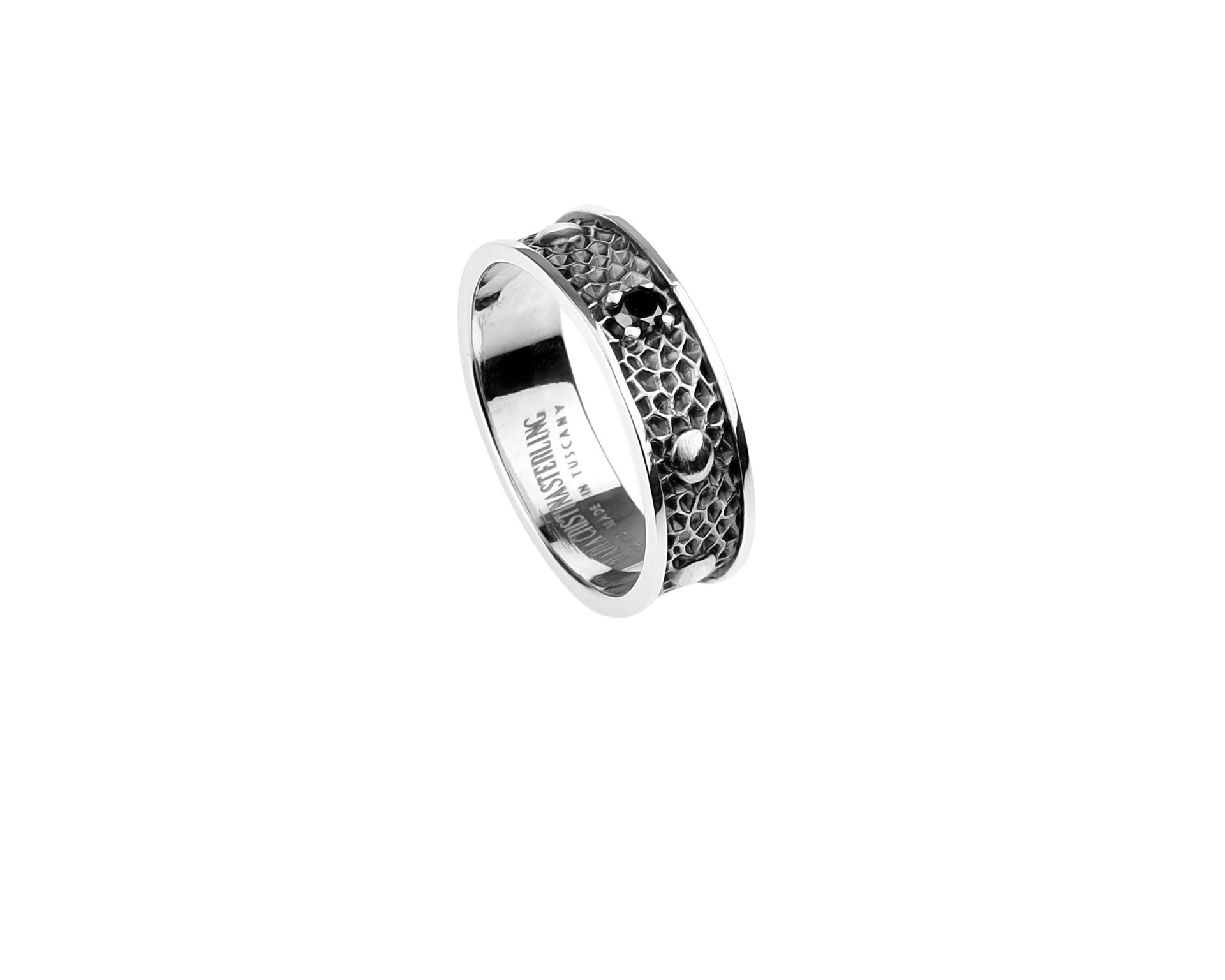 Ring King Silver Maria Cristina Sterling 132017 889g295218