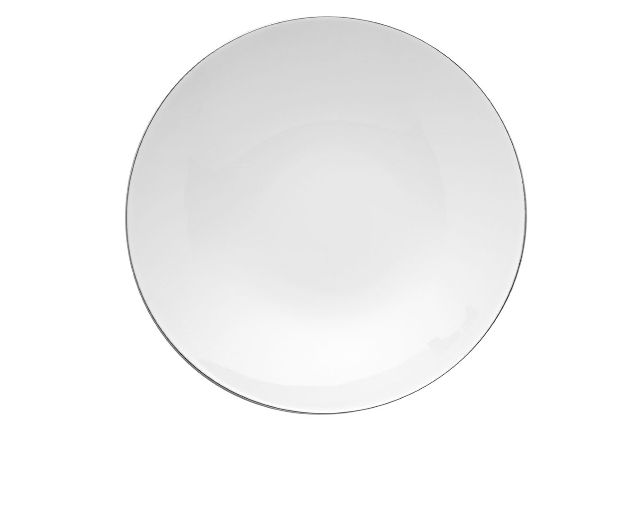Dinner plate tac gropius platin porcelain