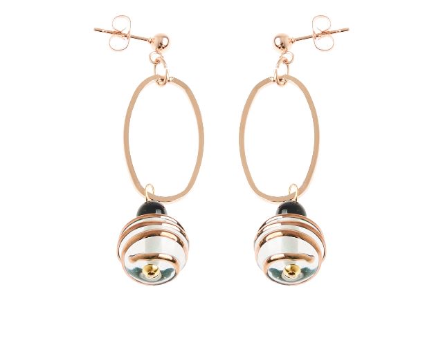 Earrings shirley black