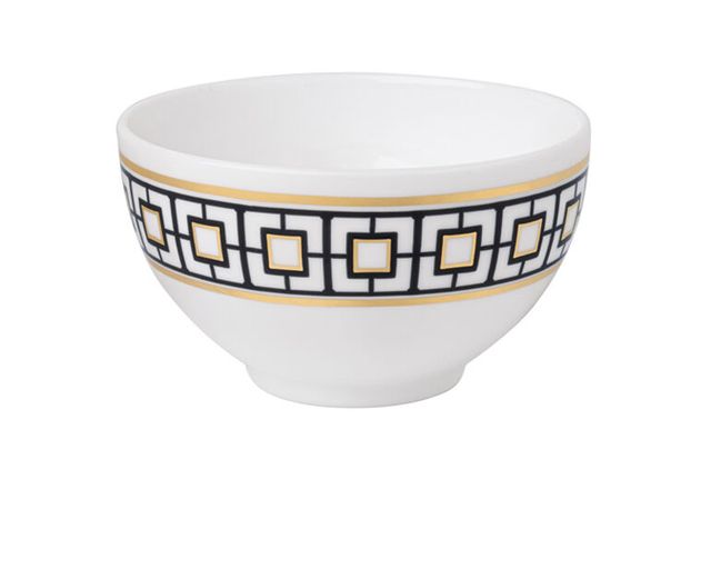 Rice bowl metrochic porcelain