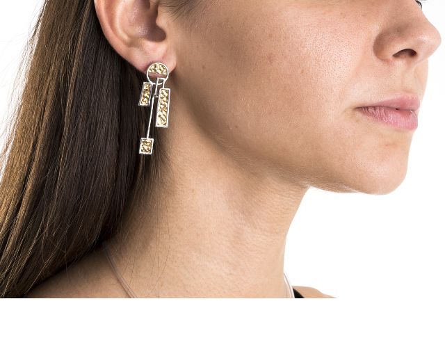 Orecchini Progetti Futuri Argento Selezione Zanolli 163227 959or030418o
