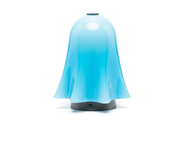 Lampada Da Tavolo Fantasmino Vetro Di Murano Ricaricabile Acquamare Venini 174990 93184760aqla