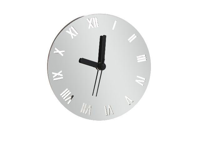 Table clock steel