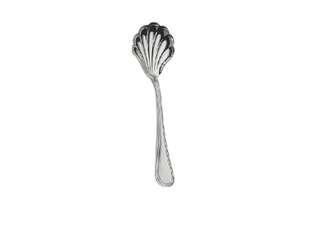 Cucchiaio conchiglia zucchero argento in stile inglese