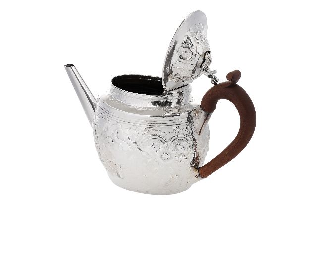 Teapot Silver London Gb 1805 1806 Selezione Zanolli 133543 V81r0403
