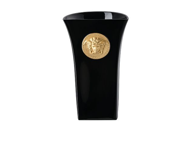 Vase medusa madness porcelain black