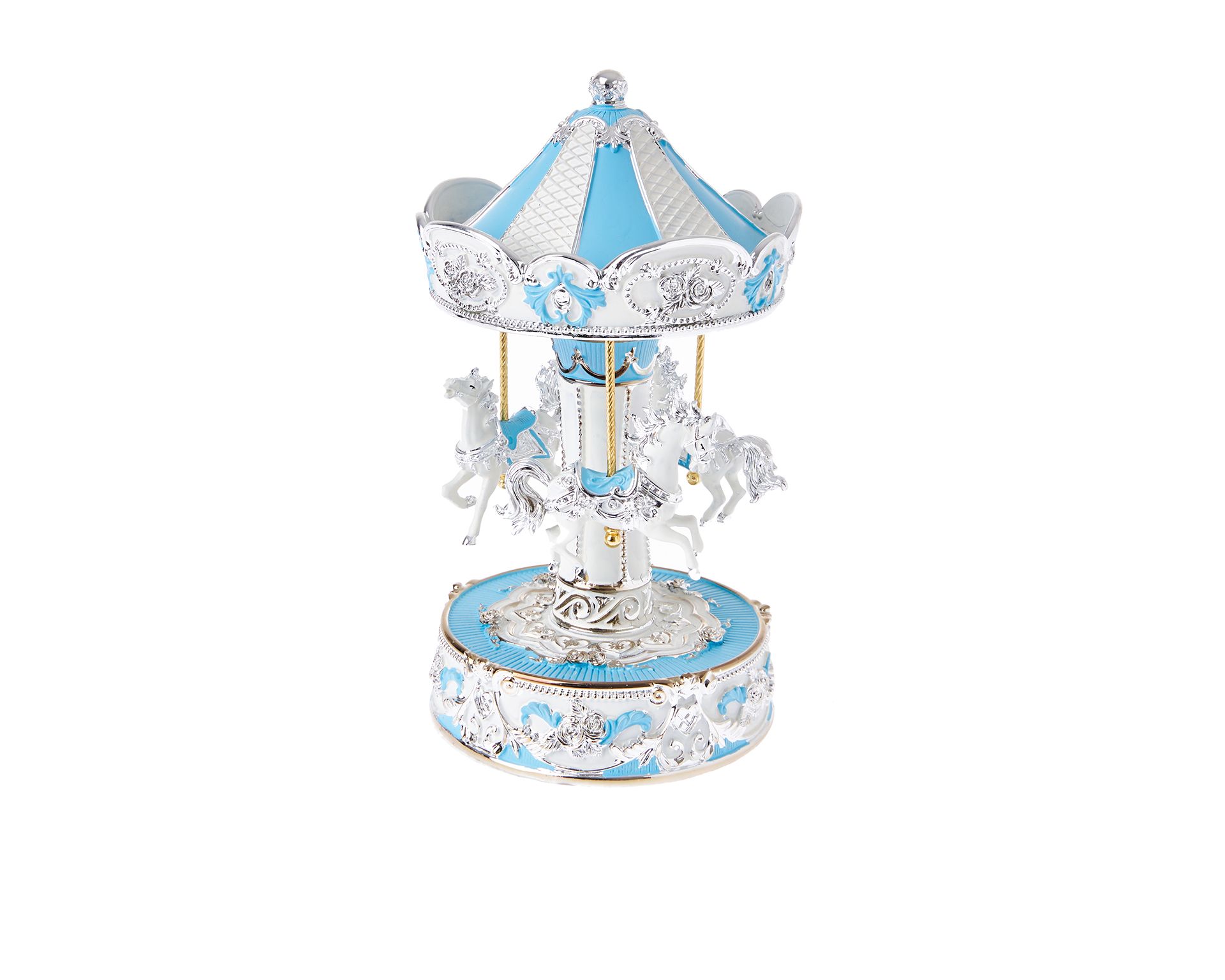 Carillon Giostra Dei Cavalli Celeste Selezione Zanolli 169654 592b418202a