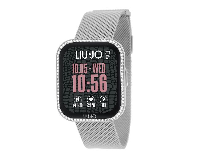 Smartwatch donna mini slim luxury silver