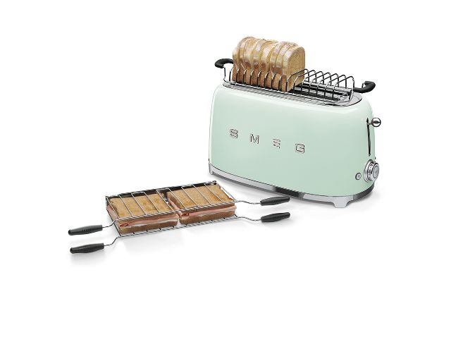 Toaster 4 Fette Verde Pastello Smeg 149667 891tsf02pgeu