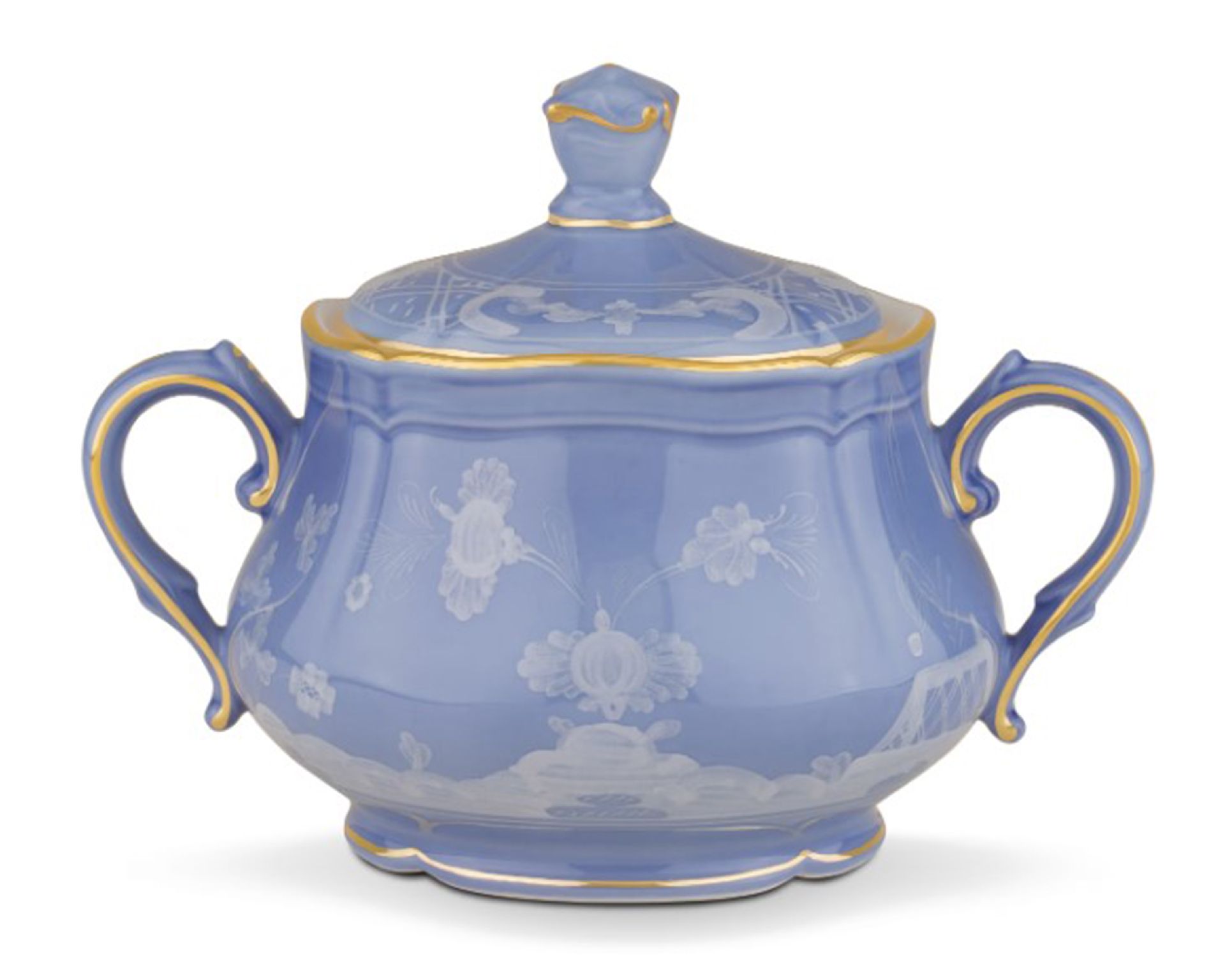 Sugar Bowl Oriente Italiano Pervinc Porcelain Richard Ginori 186434 F00300zu0000270a61