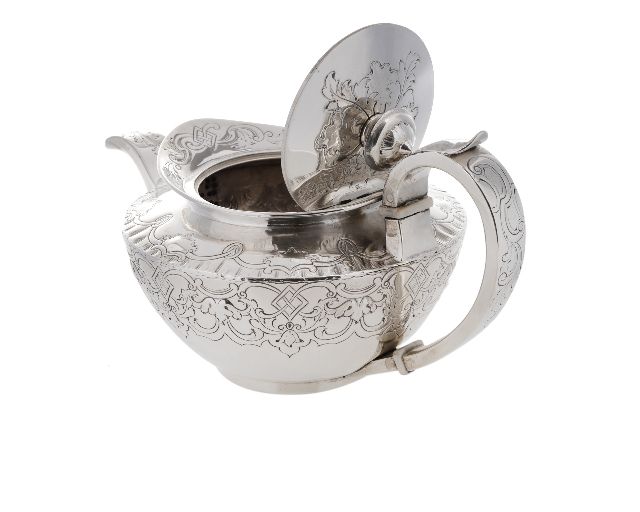 Teapot Silver Glasgow Gb 1841 1842 Selezione Zanolli 155412 V81r0685