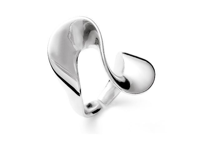 Anello classica in bronzo bianco