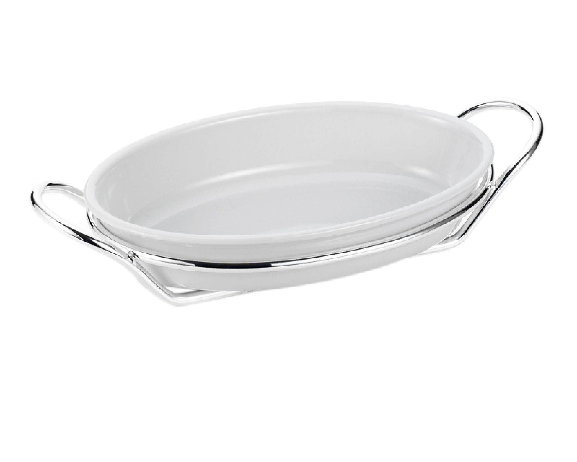 Oval Baking Dish Silver Plated Selezione Zanolli 3330 021bhl0008