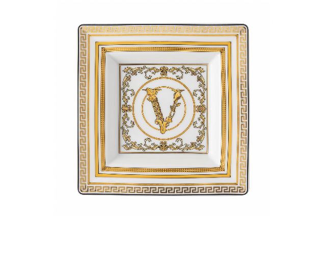 Square bowl virtus gala porcelain white