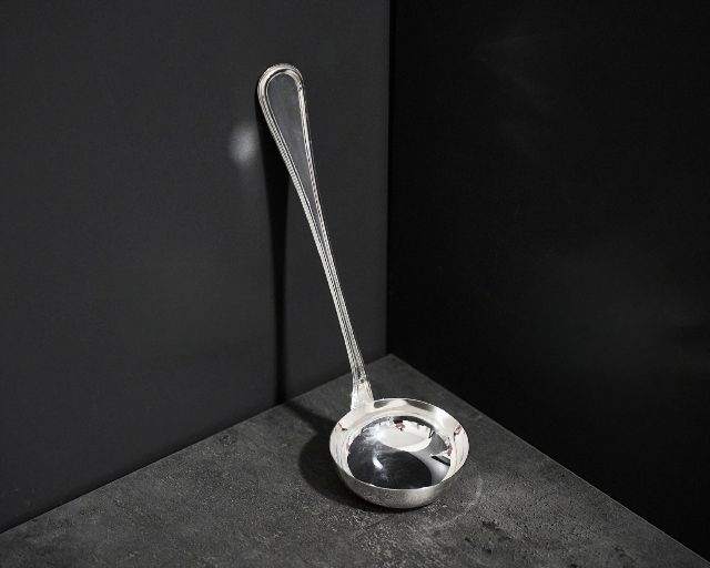 Mestolo argento 225 grammi in stile inglese usato ricondizionato