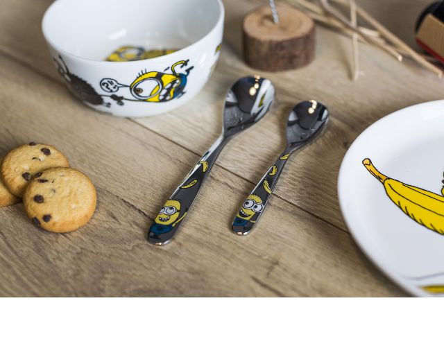 Set pappa minions porcellana composto da 6 pezzi