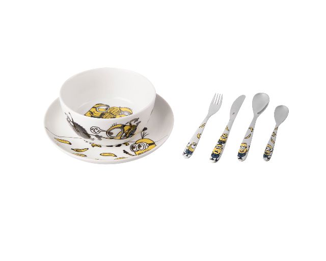 Set Pappa Minions Porcellana Composto Da 6 Pezzi Wmf