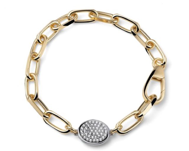 Bracelet classica in gilded bronze