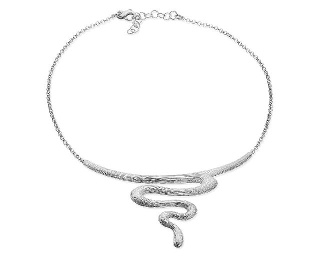 Collana medusa argento
