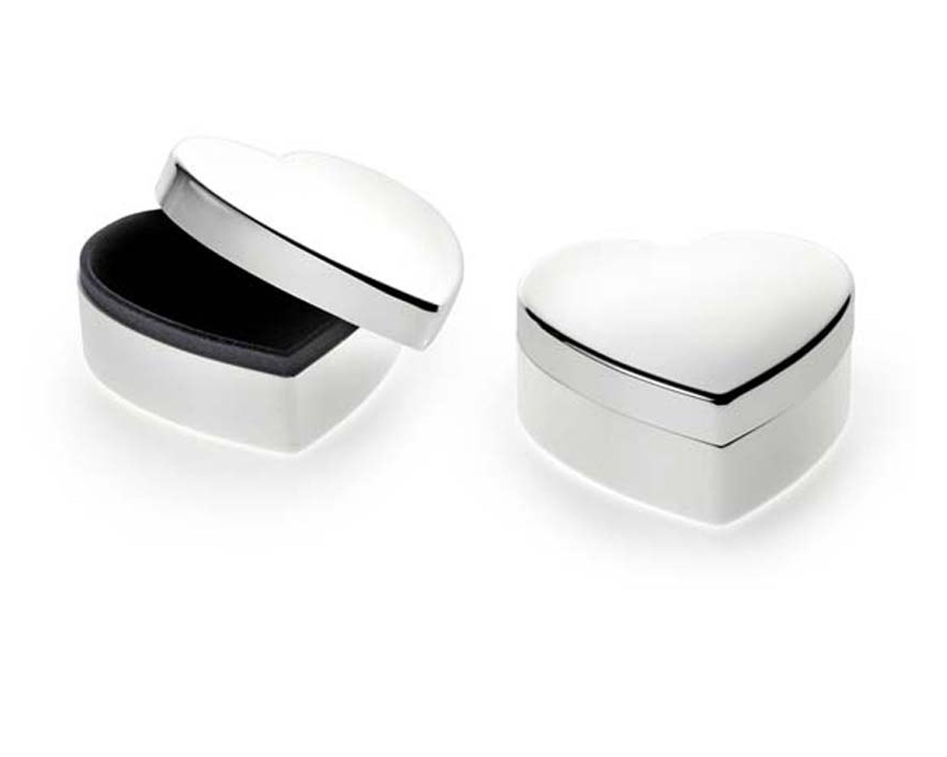 Scatolina Cuore Silver Plated Selezione Zanolli