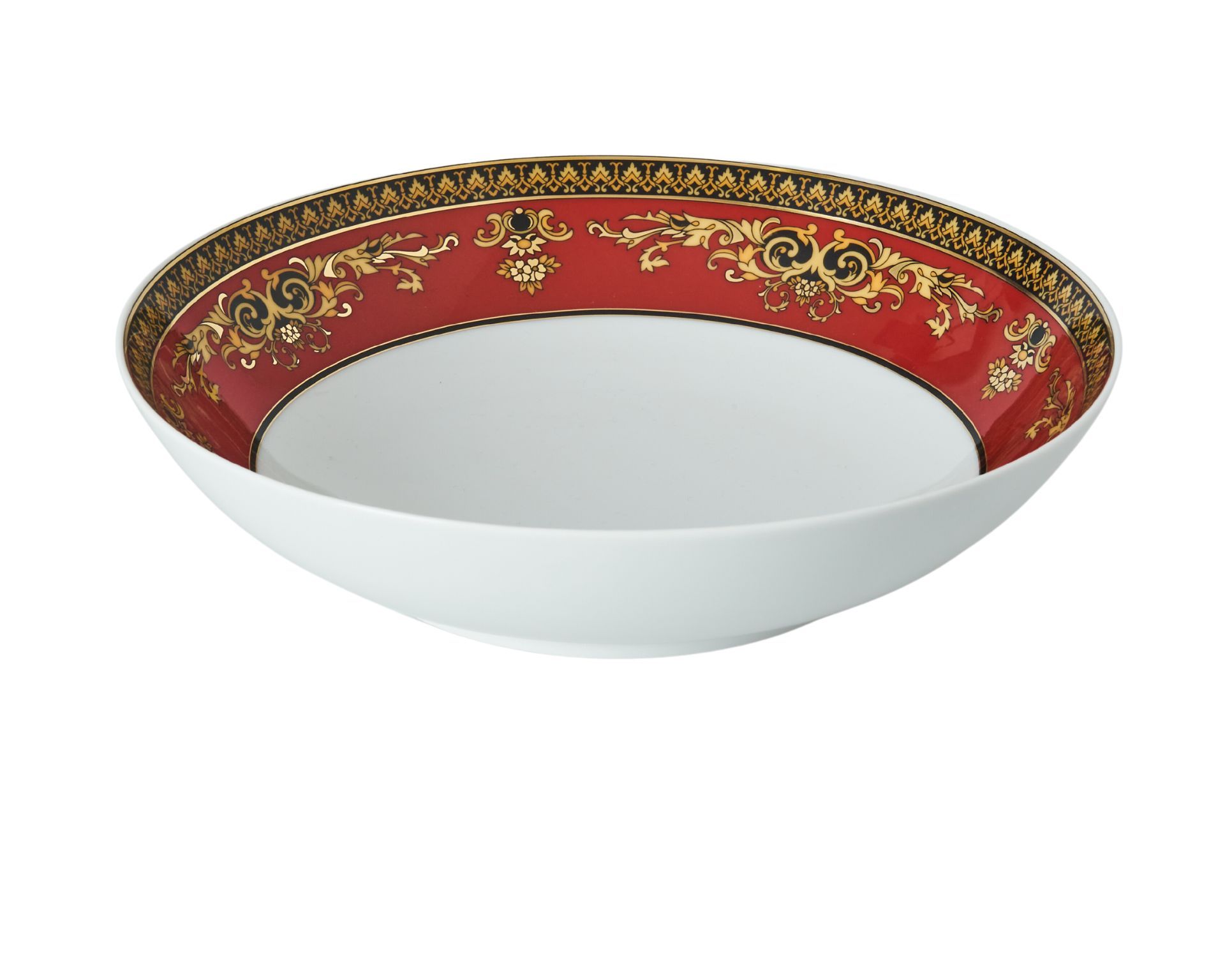 Piatto Fondo Medusa Porcellana Versace 176107 I1933540960510322