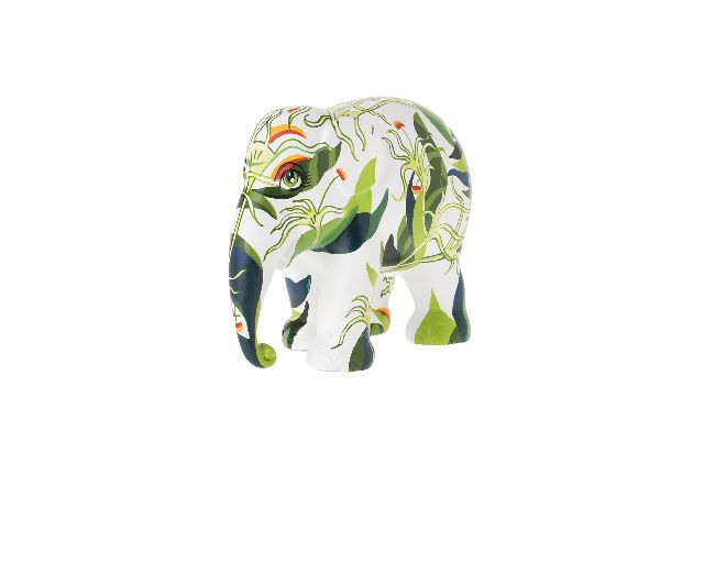Elephant parade beauty in the city