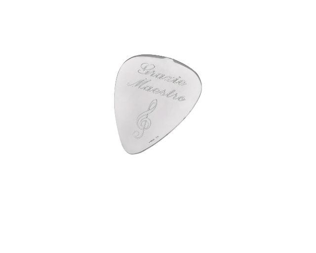 Plettro Argento Selezione Zanolli 134409 2vci00005
