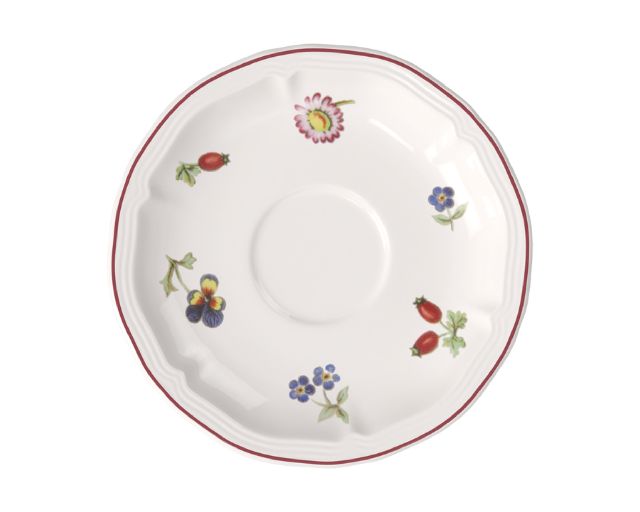 Piatto tazza espresso petite fleur porcellana