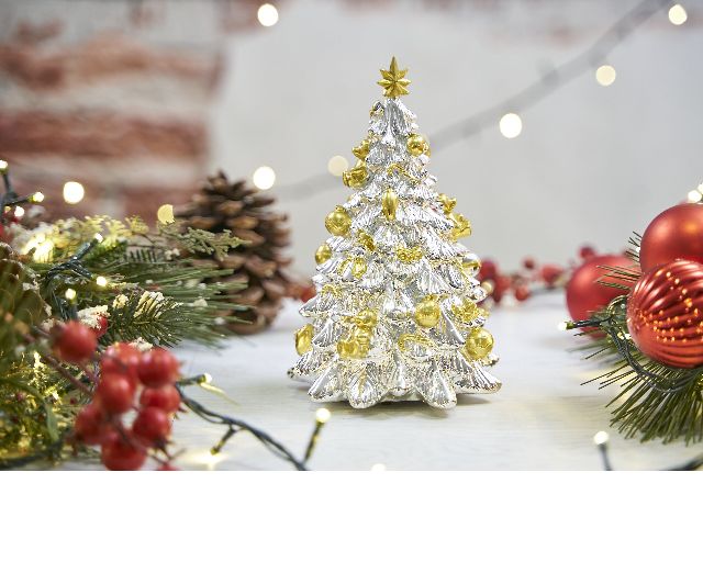 Idea regalo natale carillon albero di natale