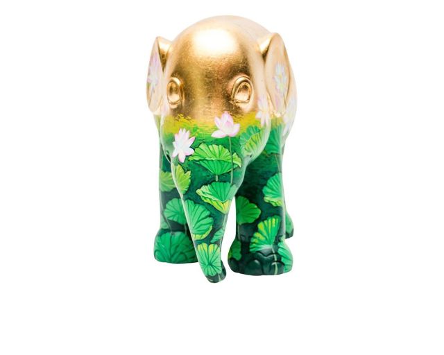 Elephant Parade Golden Lotus Elephant Parade