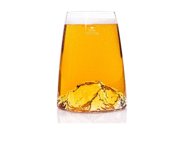 Bicchiere long drink topographic etna