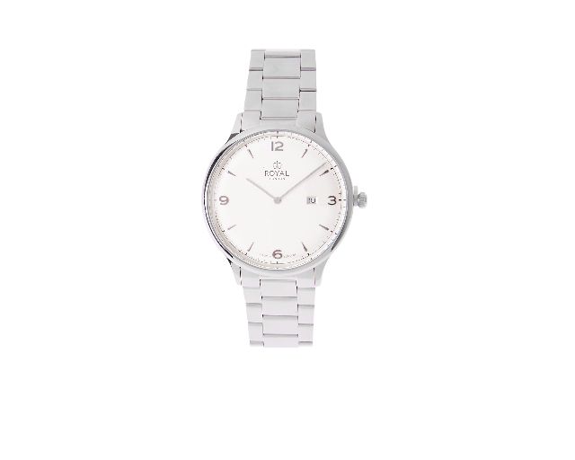Orologio da polso unisex acciaio con quadrante bianco